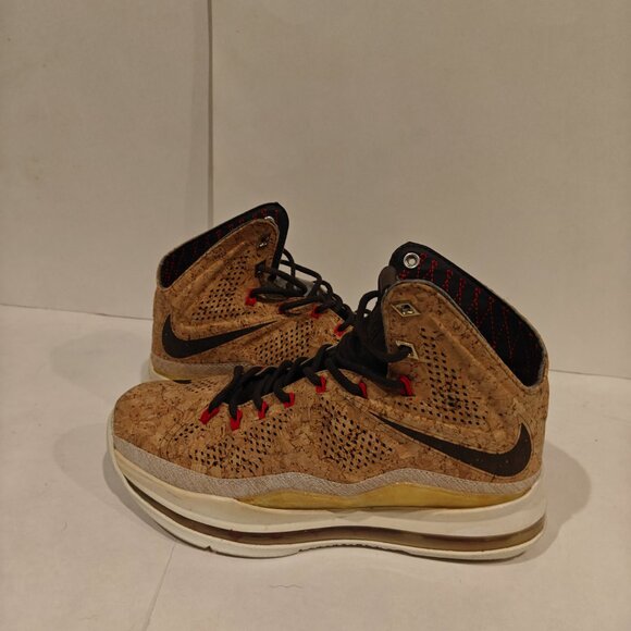 Nike LeBron 10 X EXT Cork 580890-200 Men's Size 8 US  Excellent Condition - Picture 11 of 16